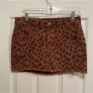 Abercrombie and Fitch Low Rise Micro Mini Skirt